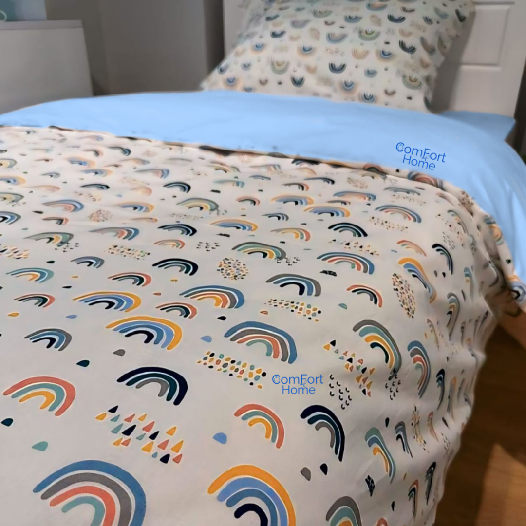 Rainbow Cotton Bedsets(أطقم ملاحف)