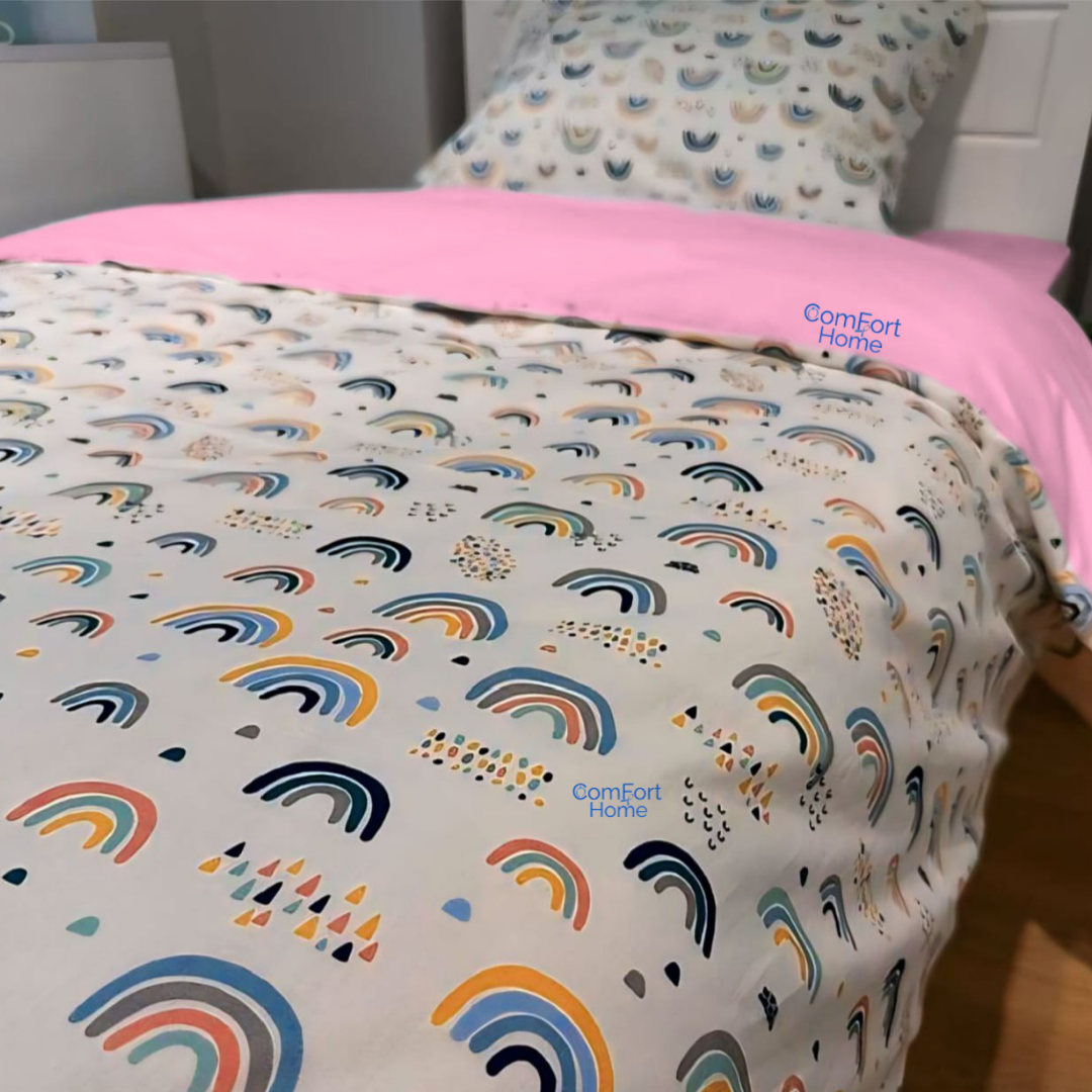 Rainbow Cotton Bedsets(طقم ملاحف)