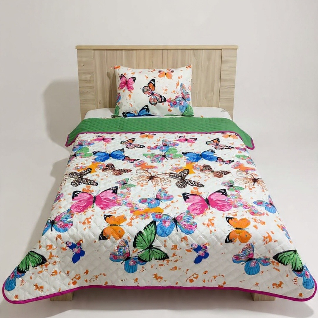 Butterfly bedspread