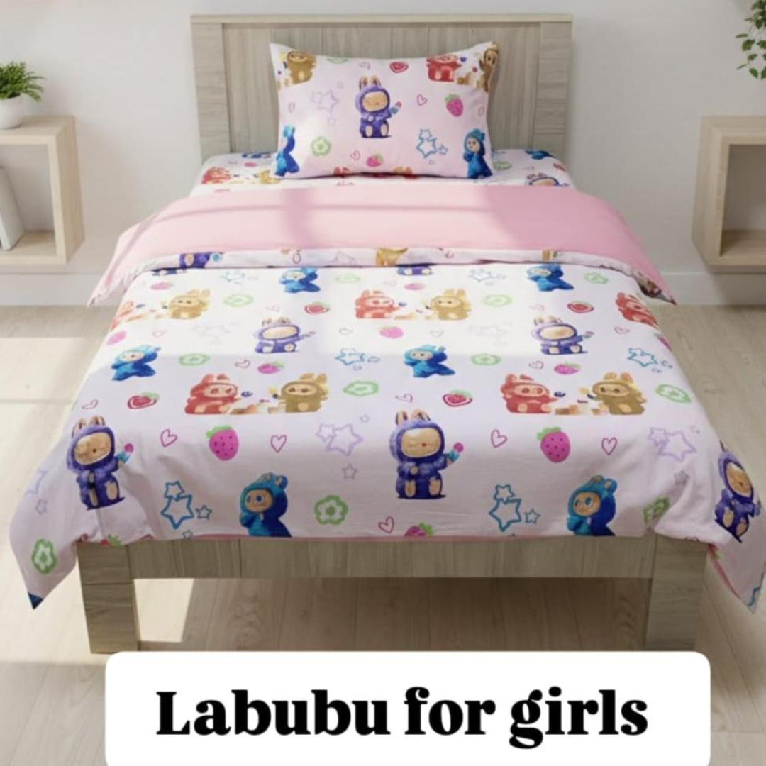 Kid's 100% Cotton Bedsets(طقم ملاحف)
