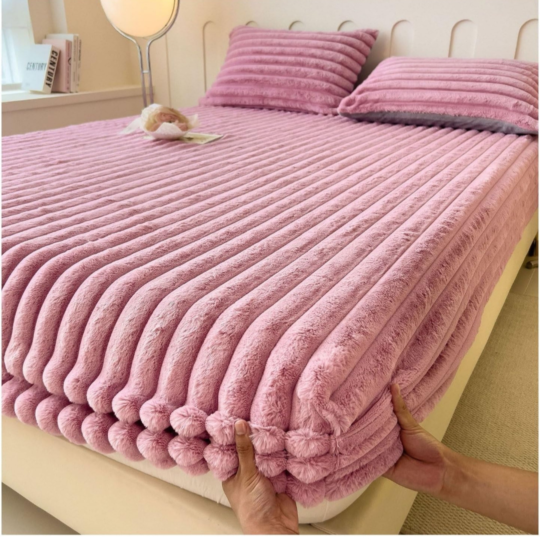 Flannel bedsheet (شرشف مغيط شتوي)