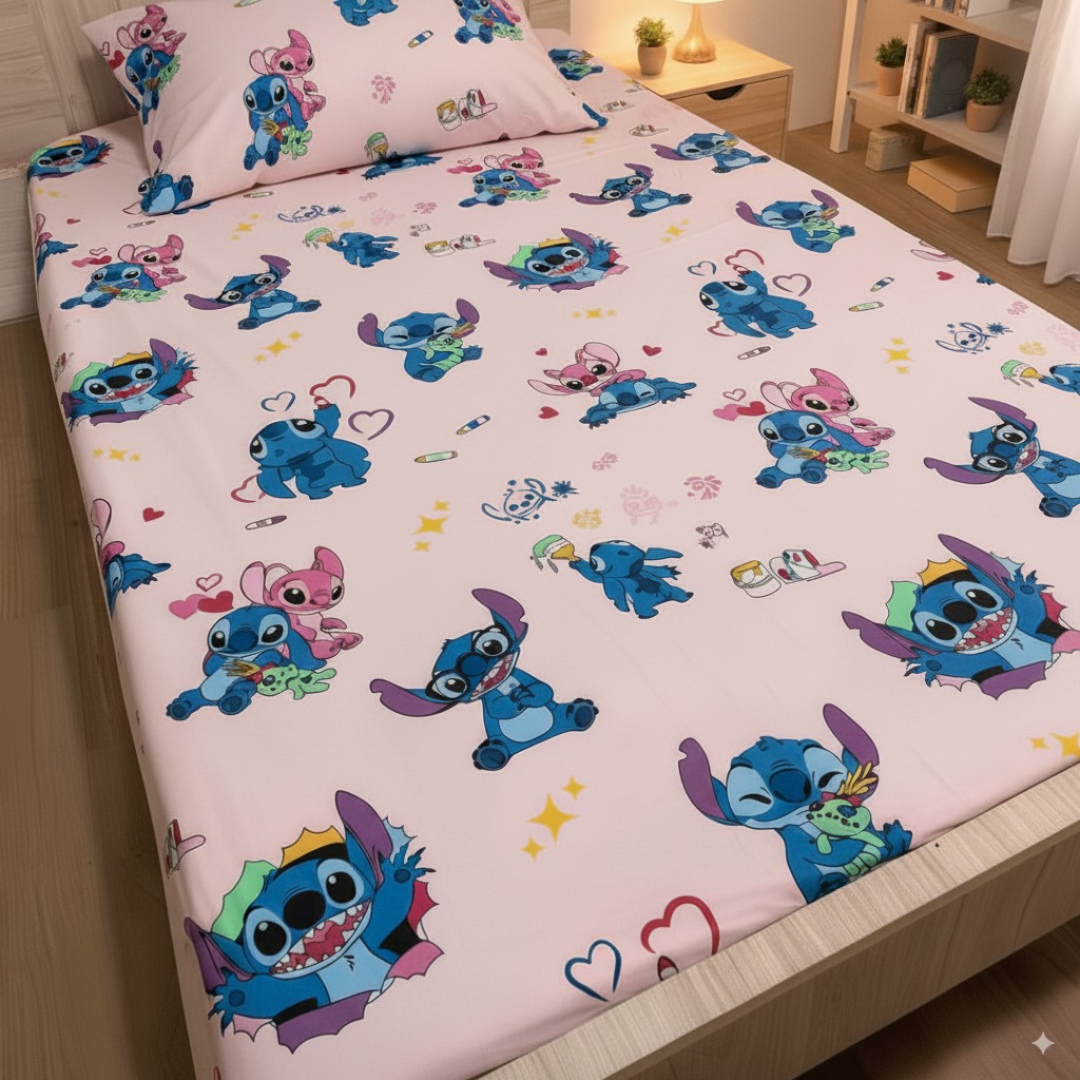 100% Cotton Kids Bedsheets(شرشف مغيط)