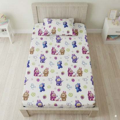 100% Cotton Kids Bedsheets(شرشف مغيط)