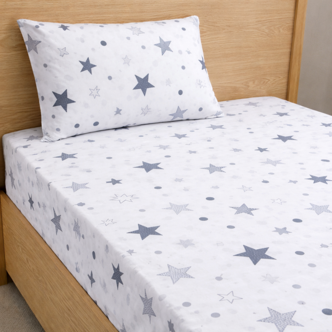Polycotton bedsheet (شرشف مغيط)