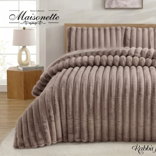 Rabbit Fur Comforter