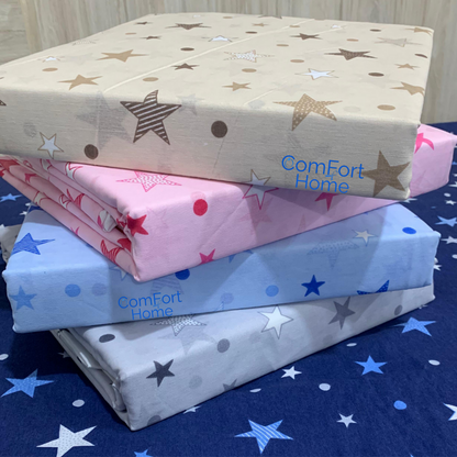 Polycotton stars duvet set cover (طقم ملاحف)