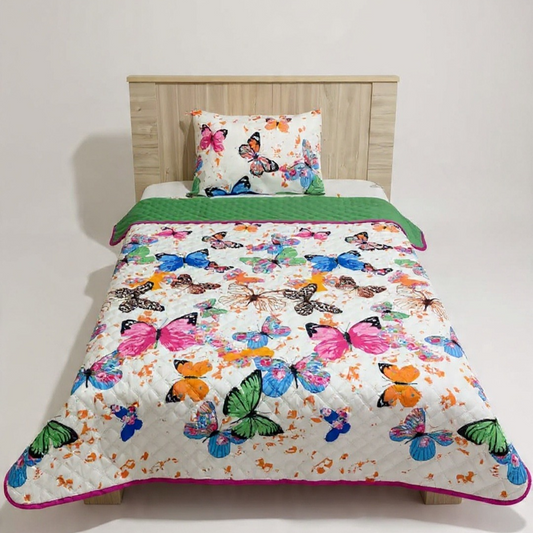 Butterfly bedspread