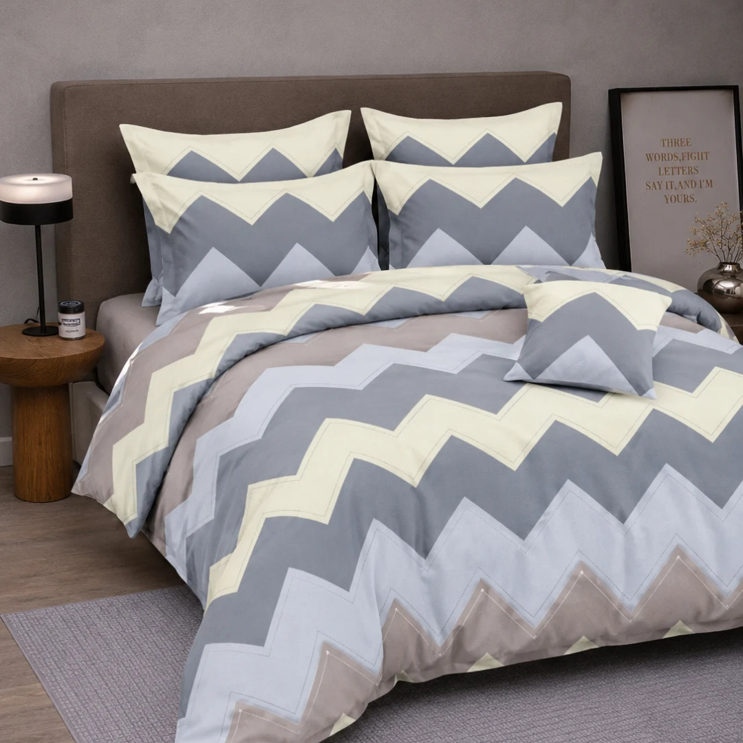 Zigzag Bedset(طقم ملاحف)