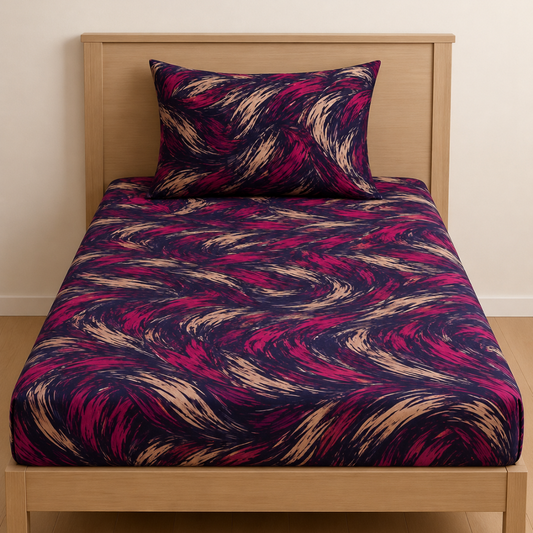 Cotton 100% Bedsheet (شرشف مغيط)