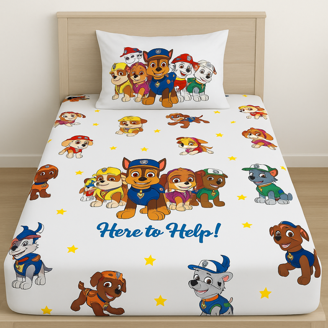 100% Cotton Kids Bedsheets(شرشف مغيط)