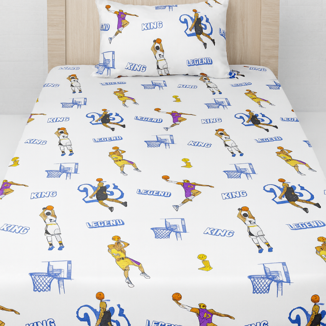 100% Cotton Kids Bedsheets(شرشف مغيط)