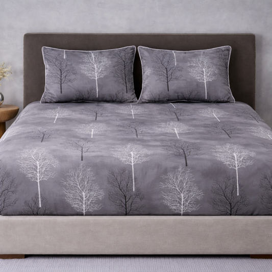 Autumn print bedsheet (شرشف مغيط)