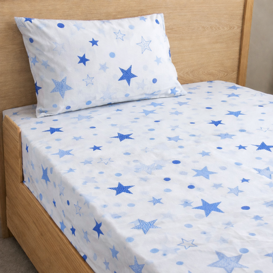 Polycotton bedsheet (شرشف مغيط)