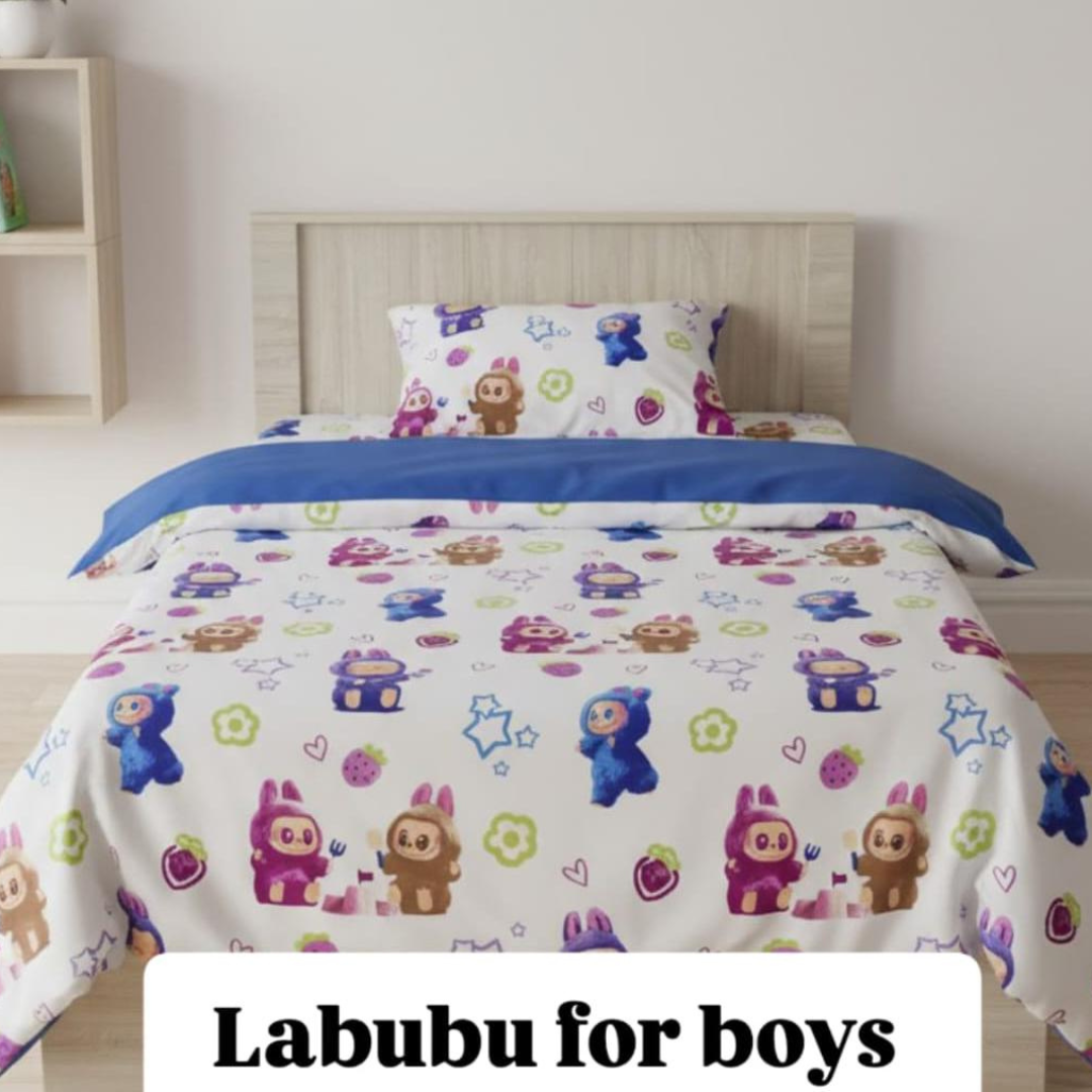 Kid's 100% Cotton Bedsets(طقم ملاحف)