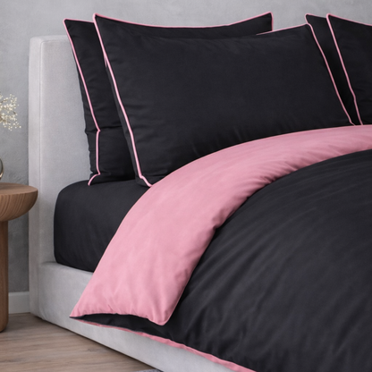 100% Cotton Midnight Edge Bedset(طقم ملاحف)