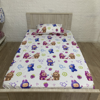100% Cotton Kids Bedsheets(شرشف مغيط)