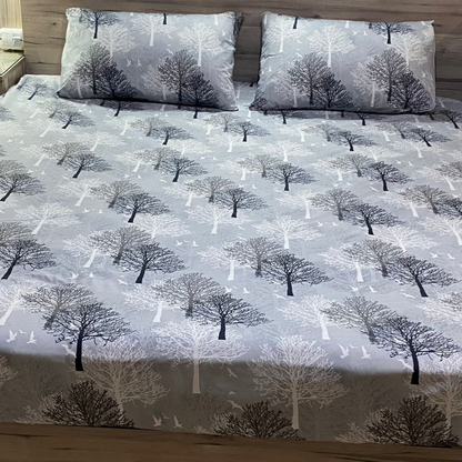 Autumn print bedsheet (شرشف مغيط)