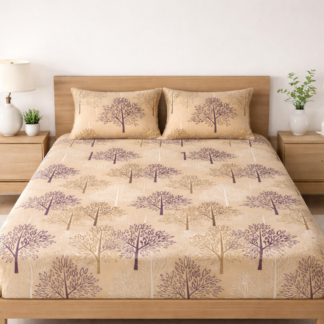 Soft Tree Bedsheet (شرشف مغيط)