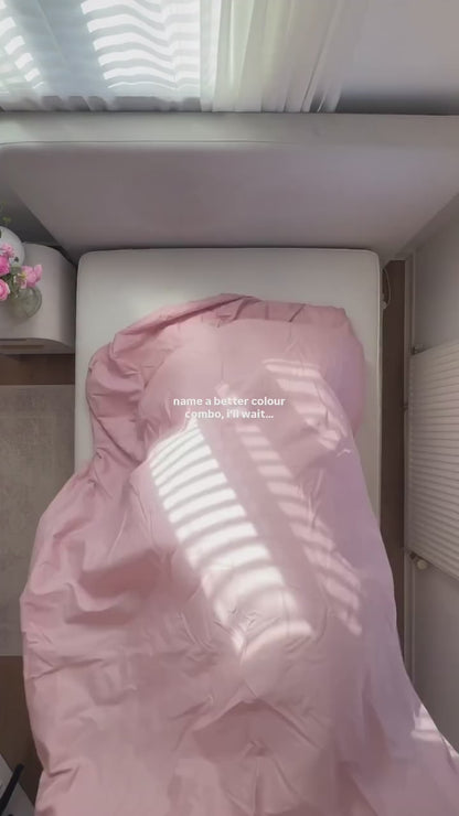 Rosy Dream 100% cotton bedset(طقم ملاحف)