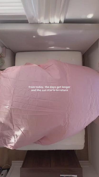 Rosy Dream 100% cotton bedset(طقم ملاحف)